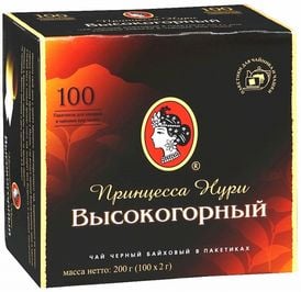 ЧАЙ Принцесса Нури Высокогорный 100 пак