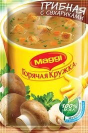 БП Суп Магги Горячая Кружка Грибной с Сухариками 20 г