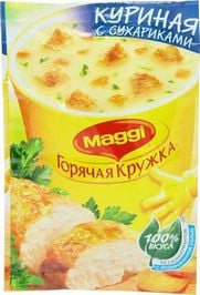 БП Суп Магги Горячая Кружка Куриная с Сухариками 19 г