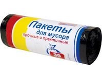 МЕШКИ д/мусора 30 л 30 шт пласт / Авикомп