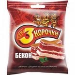 СУХАРИКИ 3 Корочки Ржаные с Беконом 40 г